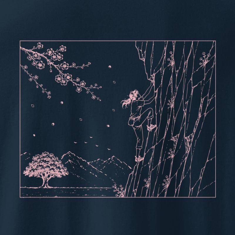 Grace in the Crux | Climbing Graphic T-Shirt