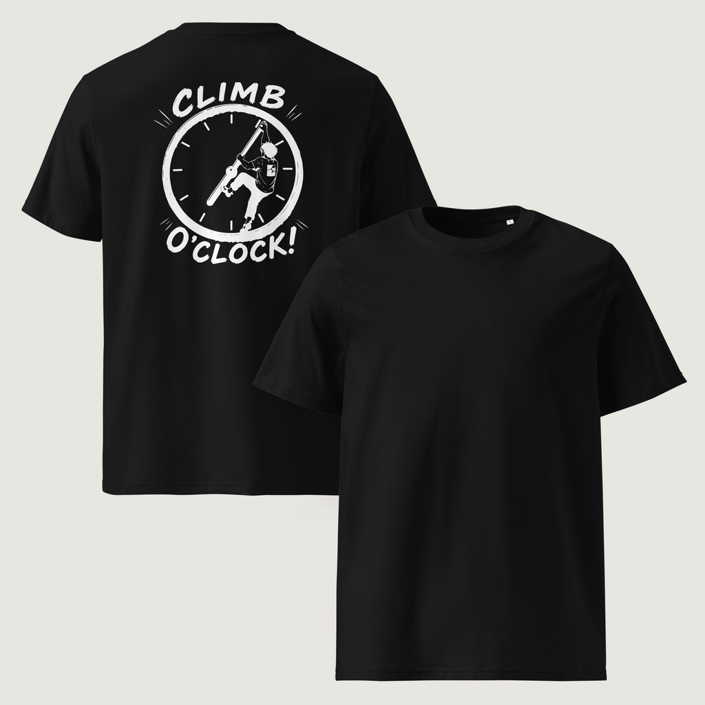 Climb O'Clock | Climbing Graphic T-Shirt